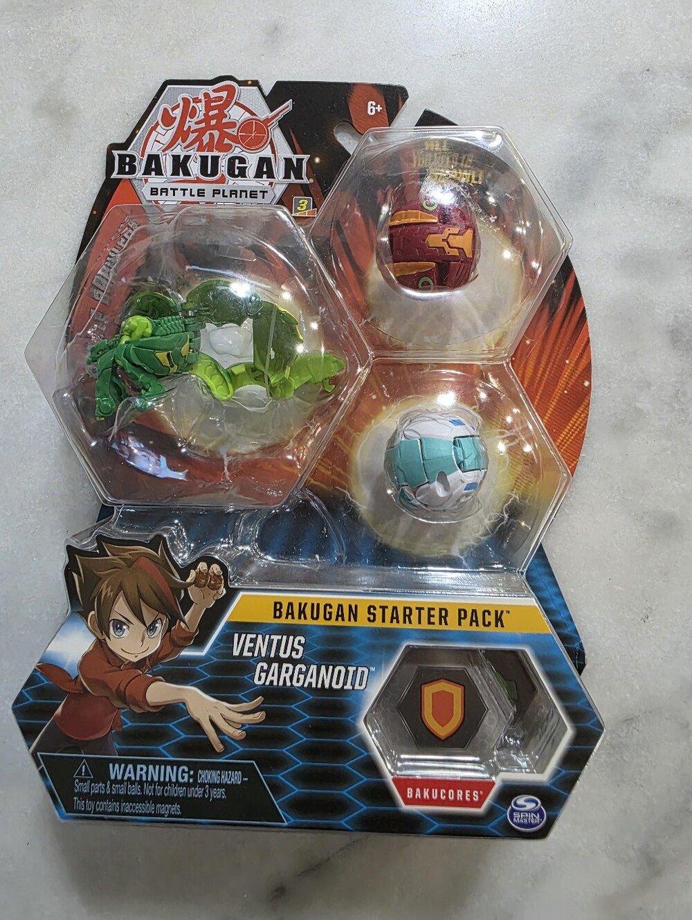 Bakugan Battle Planet Ventus Garganoid Starter Pack SEALED‎